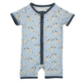 Zebra Friends Bamboo Short Romper