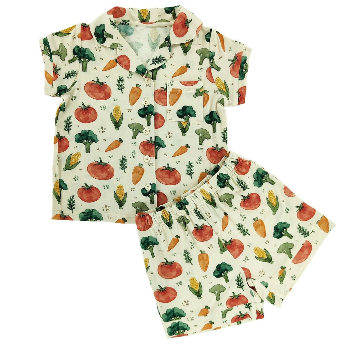 Farm Fresh Bamboo Short Button Up Set
