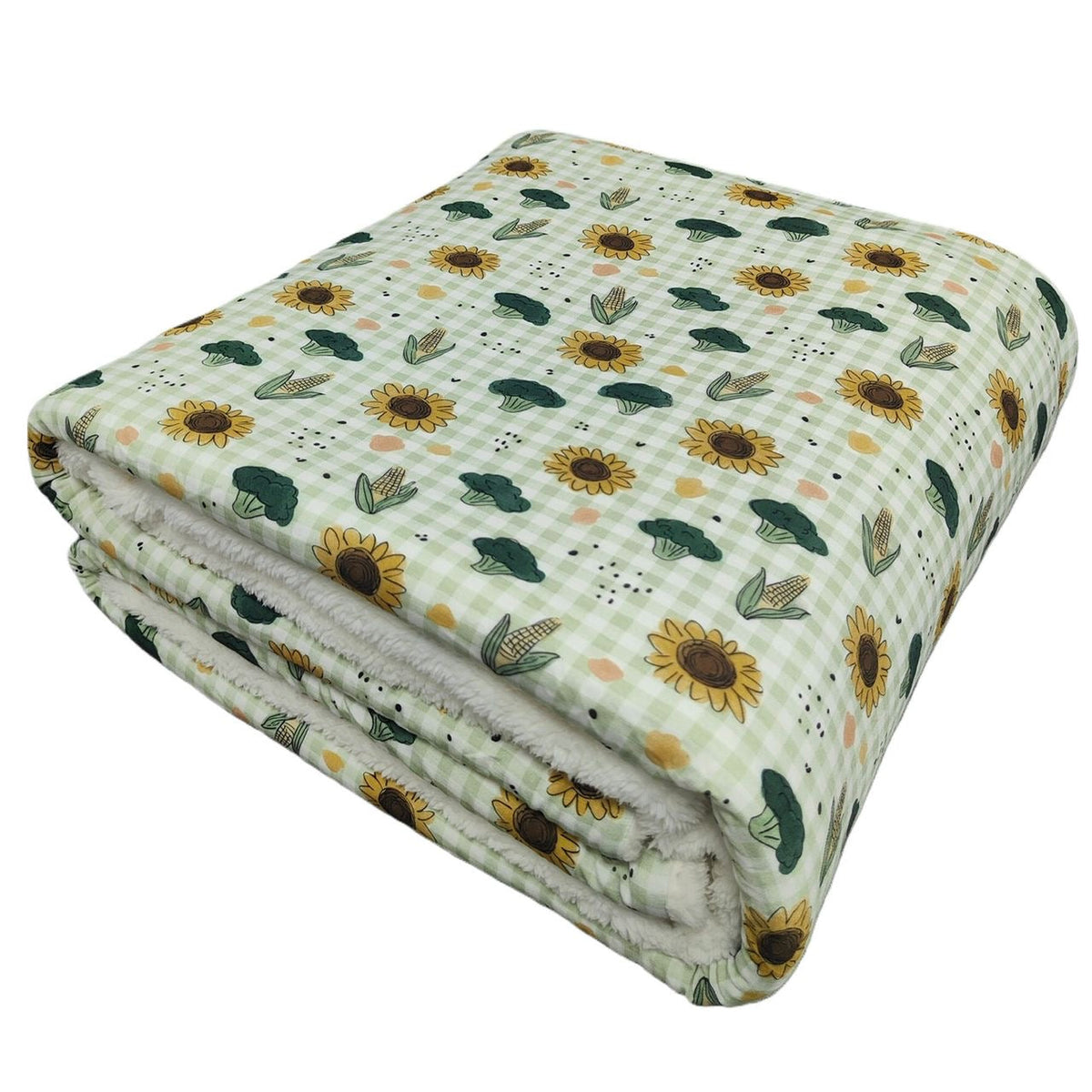 Country Picnic Fuzzy Bamboo Blanket
