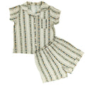 Dainty Daisy Bamboo Short Button Up Set