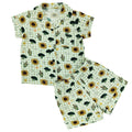 Country Picnic Bamboo Short Button Up Set