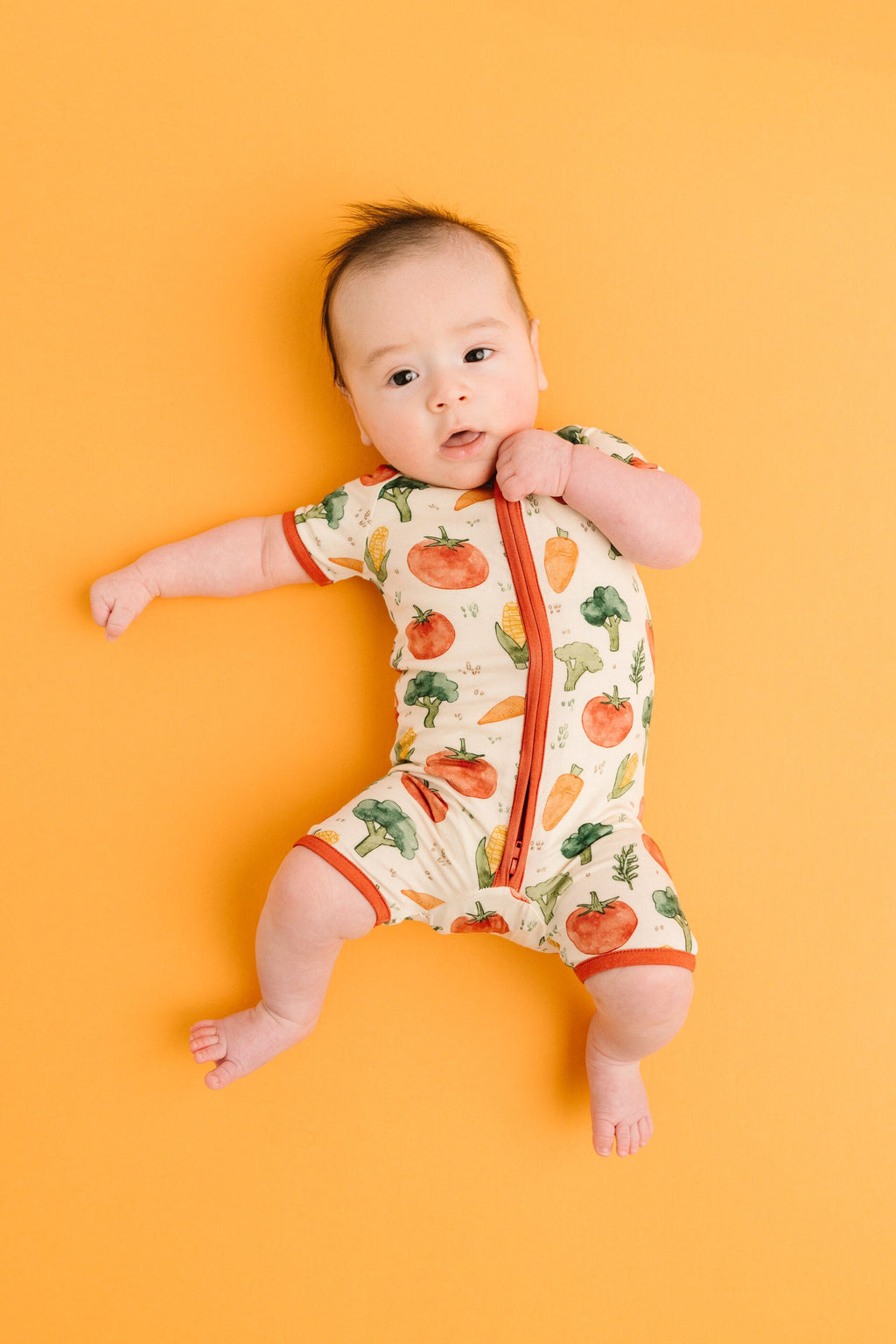 Farm Fresh Bamboo Short Romper