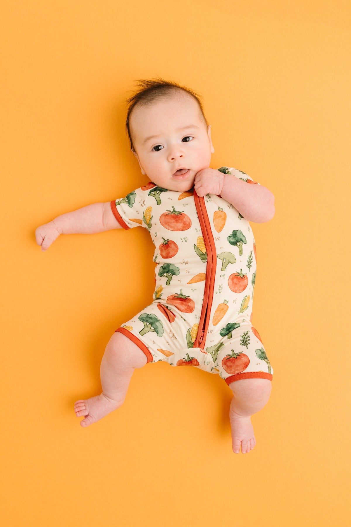 Farm Fresh Bamboo Short Romper