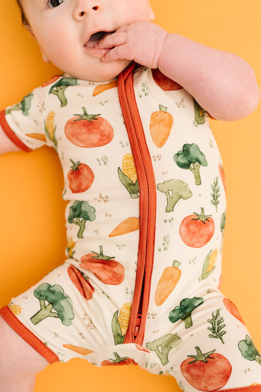 Farm Fresh Bamboo Short Romper