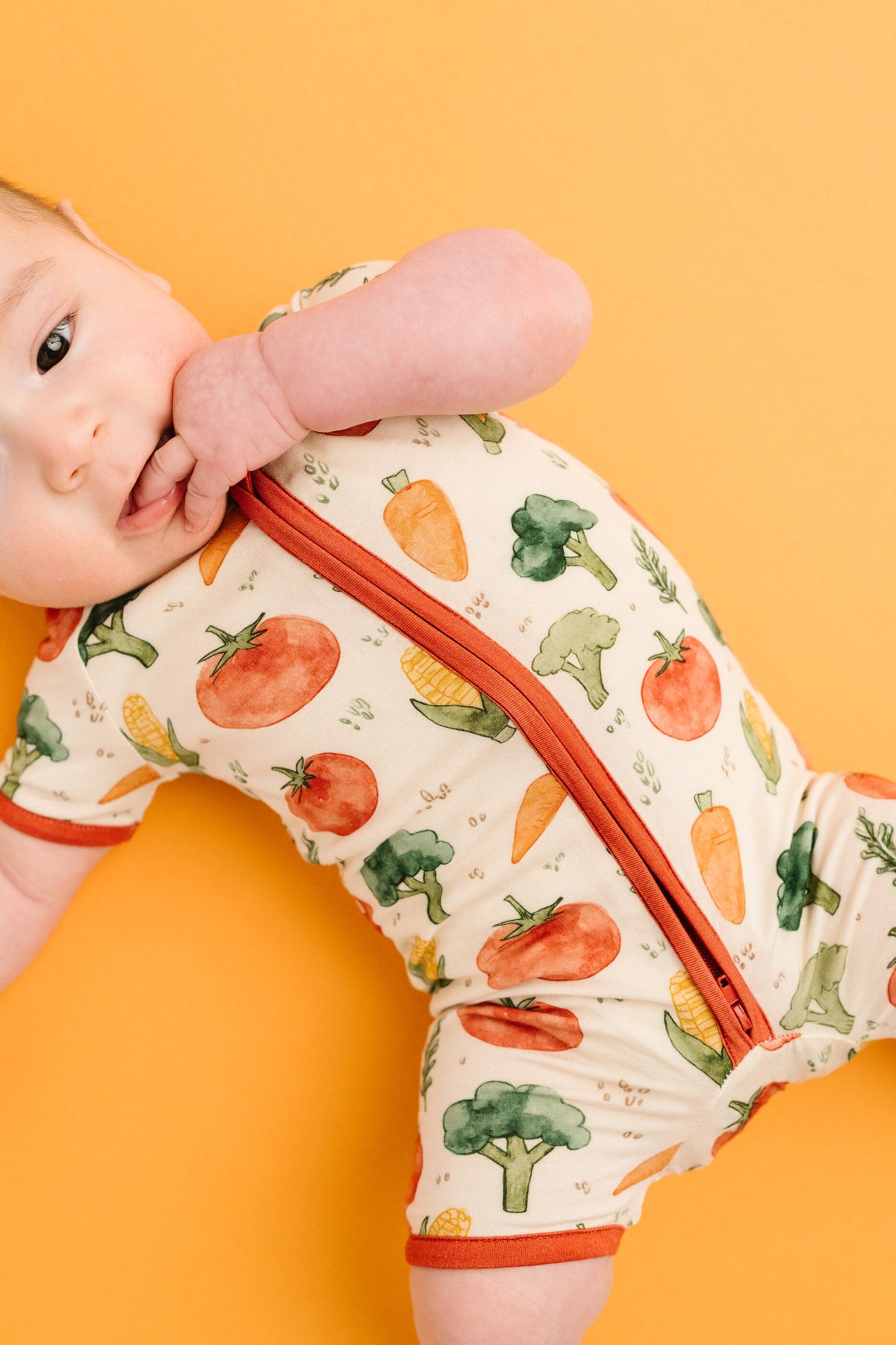Farm Fresh Bamboo Short Romper