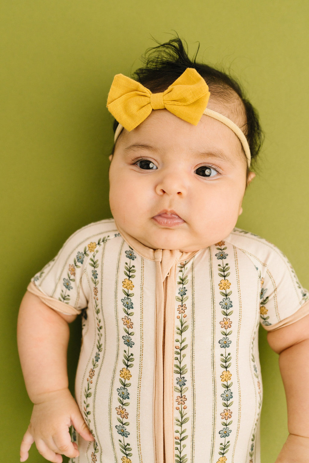 Dainty Daisy Bamboo Short Romper