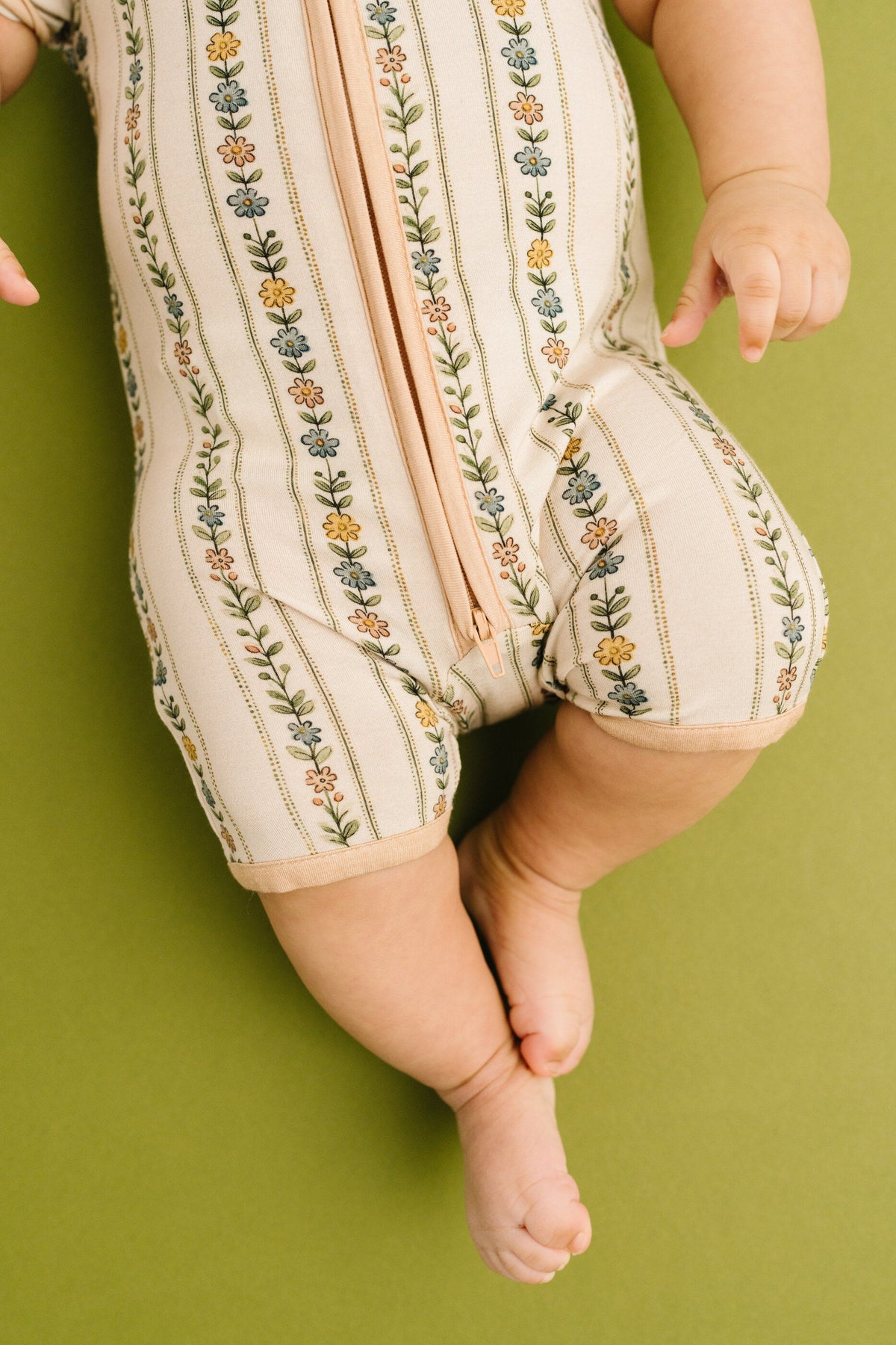 Dainty Daisy Bamboo Short Romper