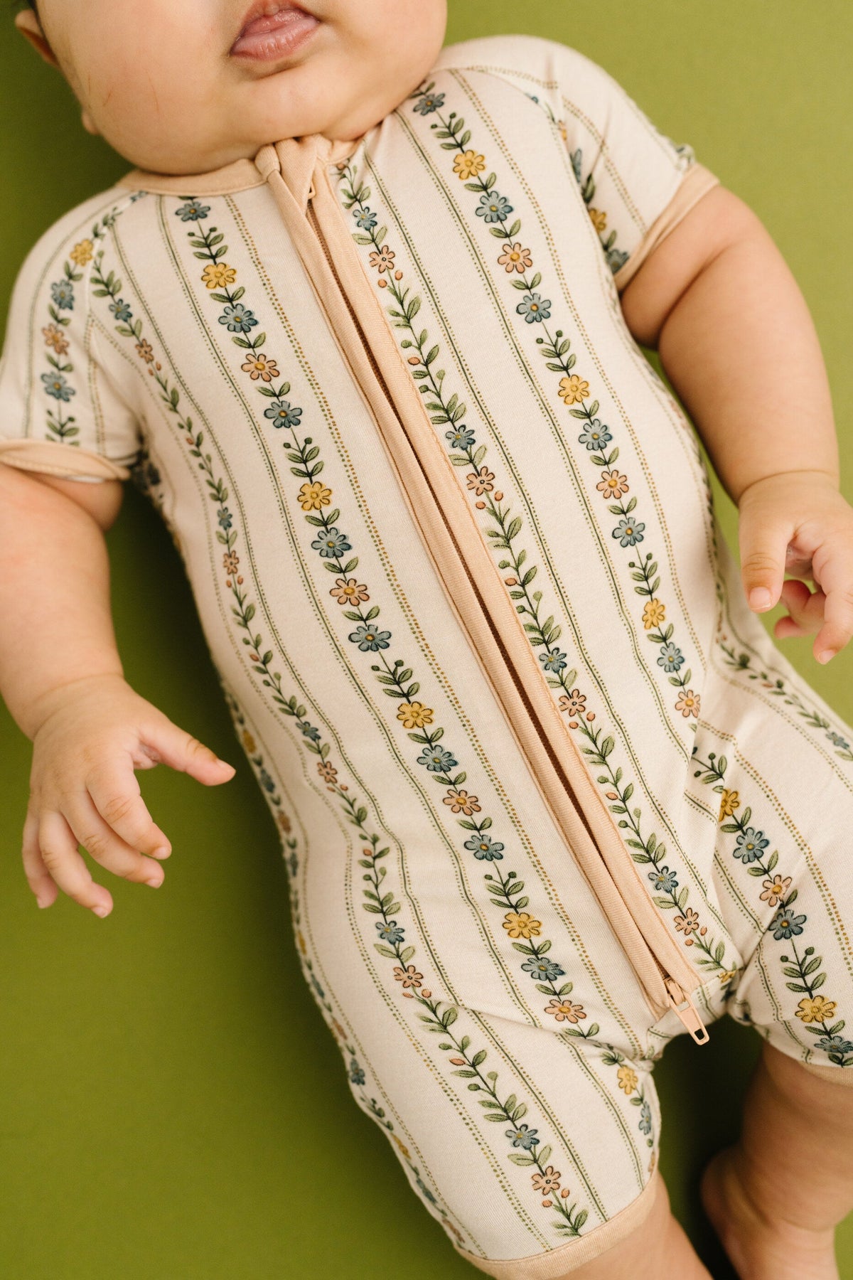 Dainty Daisy Bamboo Short Romper
