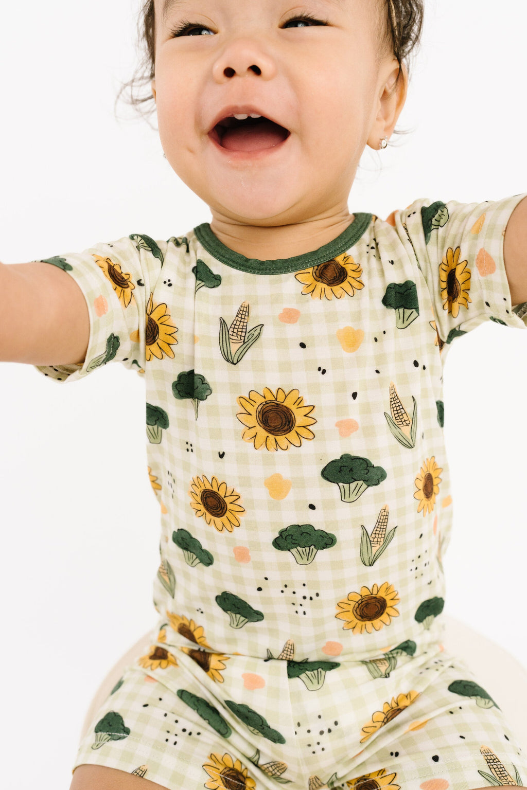 Country Picnic Bamboo Shorts Set