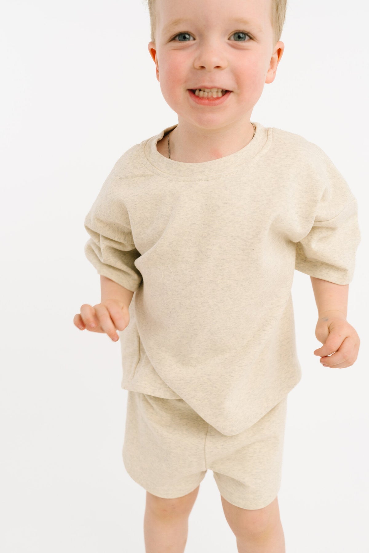 Oatmeal Slouchy Set