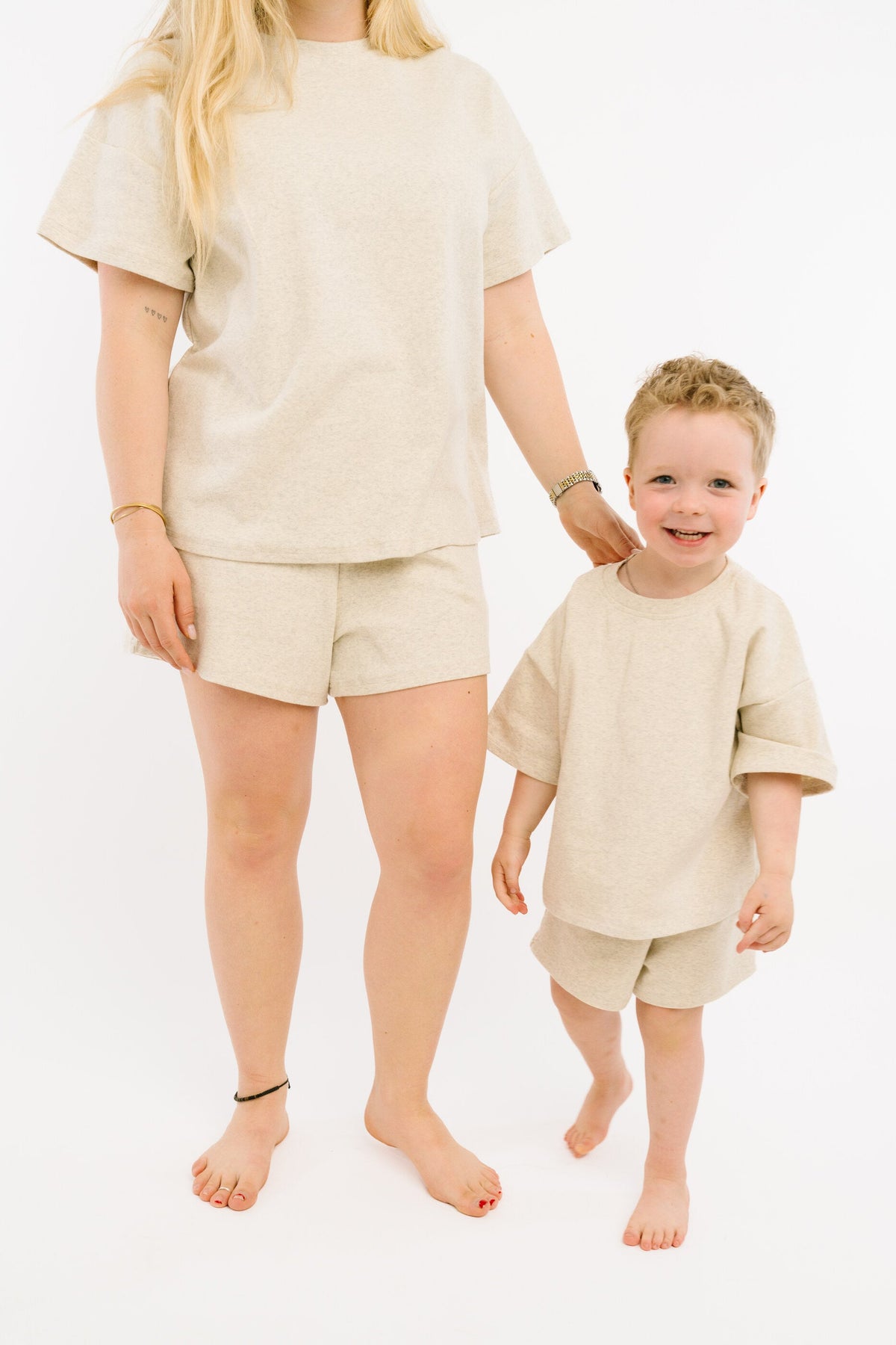 Oatmeal Slouchy Set