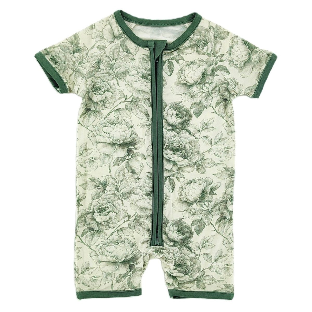 Greenhouse Garden Bamboo Short Romper