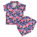 Peony Garden Bamboo Short Button Up Set